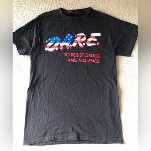 Americana D.A.R.E. Tee - adult small